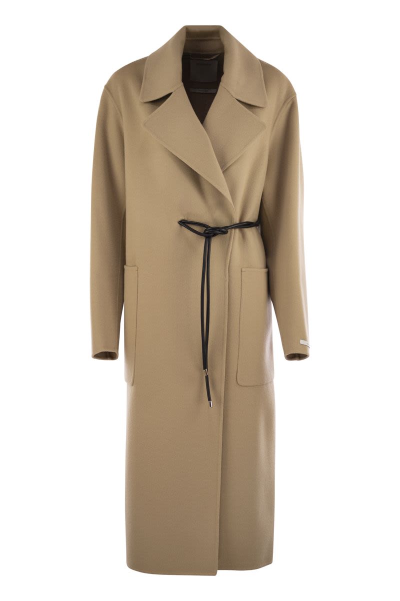 MAX MARA SPORTMAX Asymmetrical Long Dressing Gown Jacket