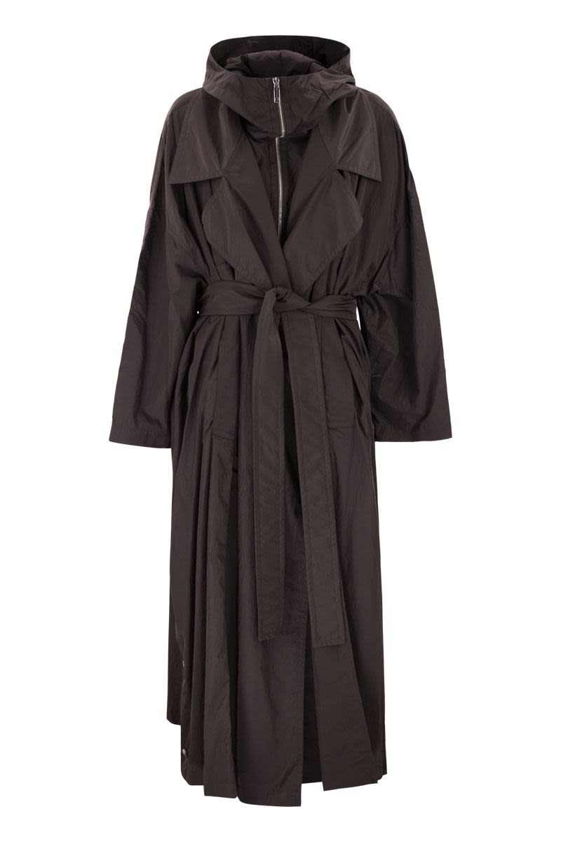 MAX MARA SPORTMAX Oversized Taffeta Trench Jacket