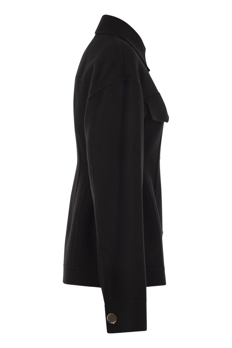 MAX MARA SPORTMAX Luxurious Virgin Wool Tailored Jacket