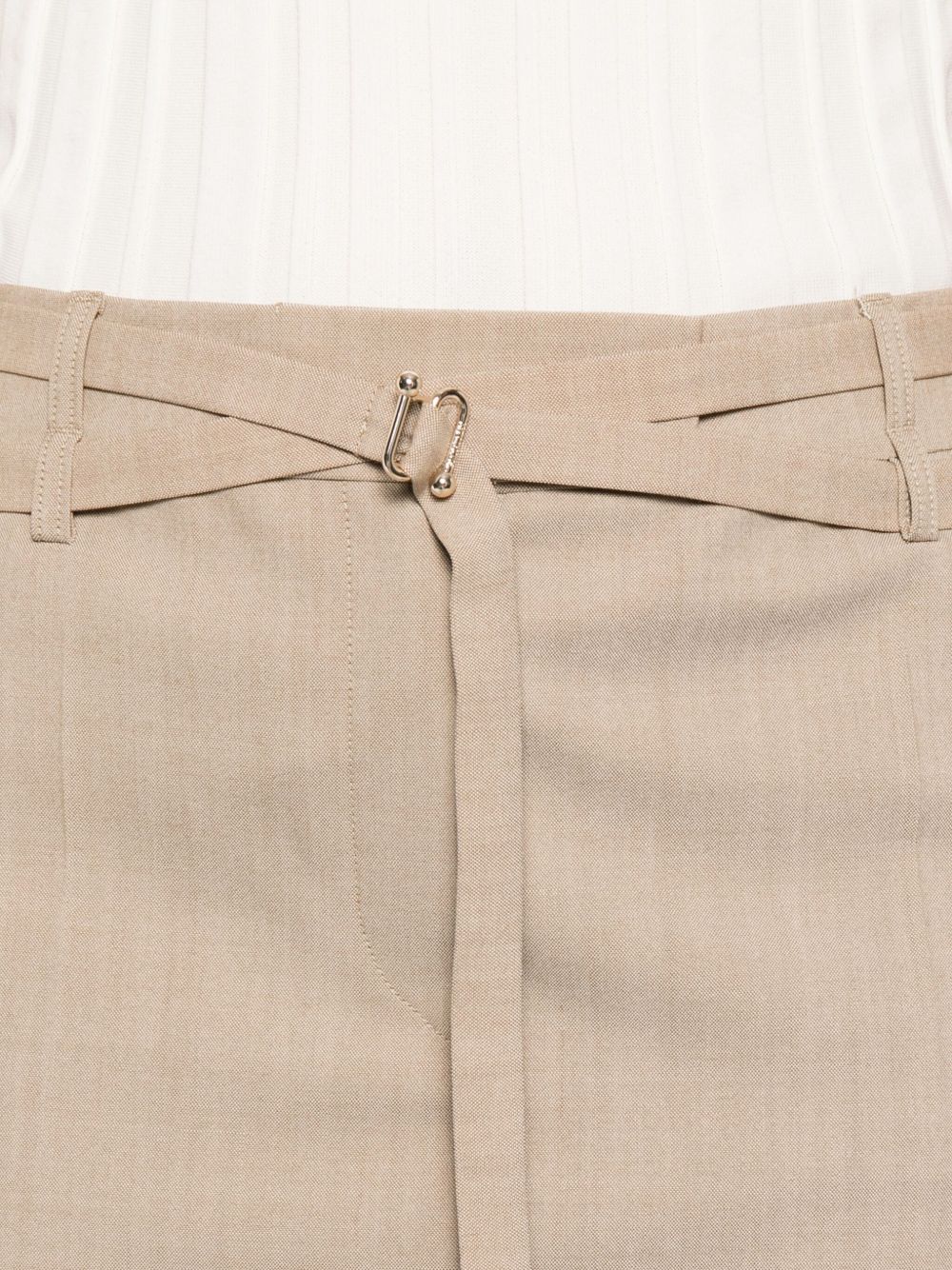 MAX MARA SPORTMAX Chic Mini Skirt with Belt