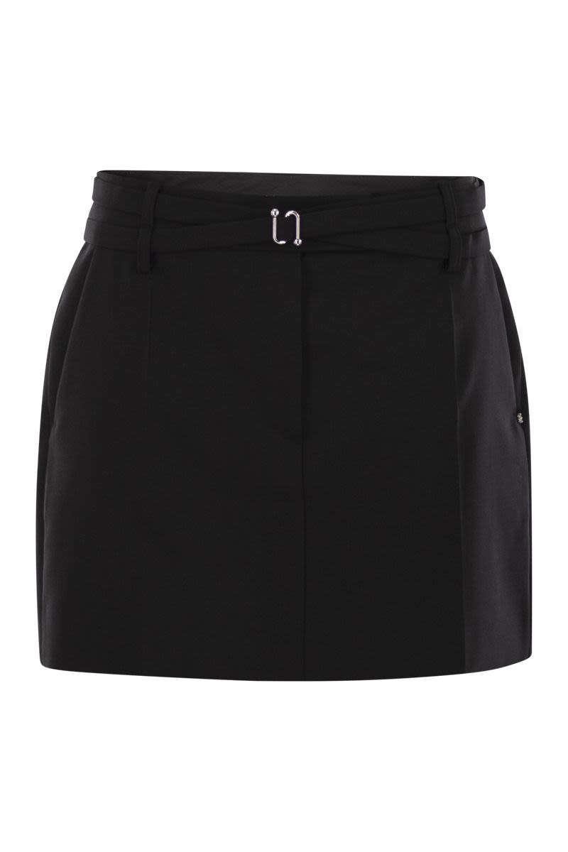 MAX MARA SPORTMAX Mini Skirt with Belt