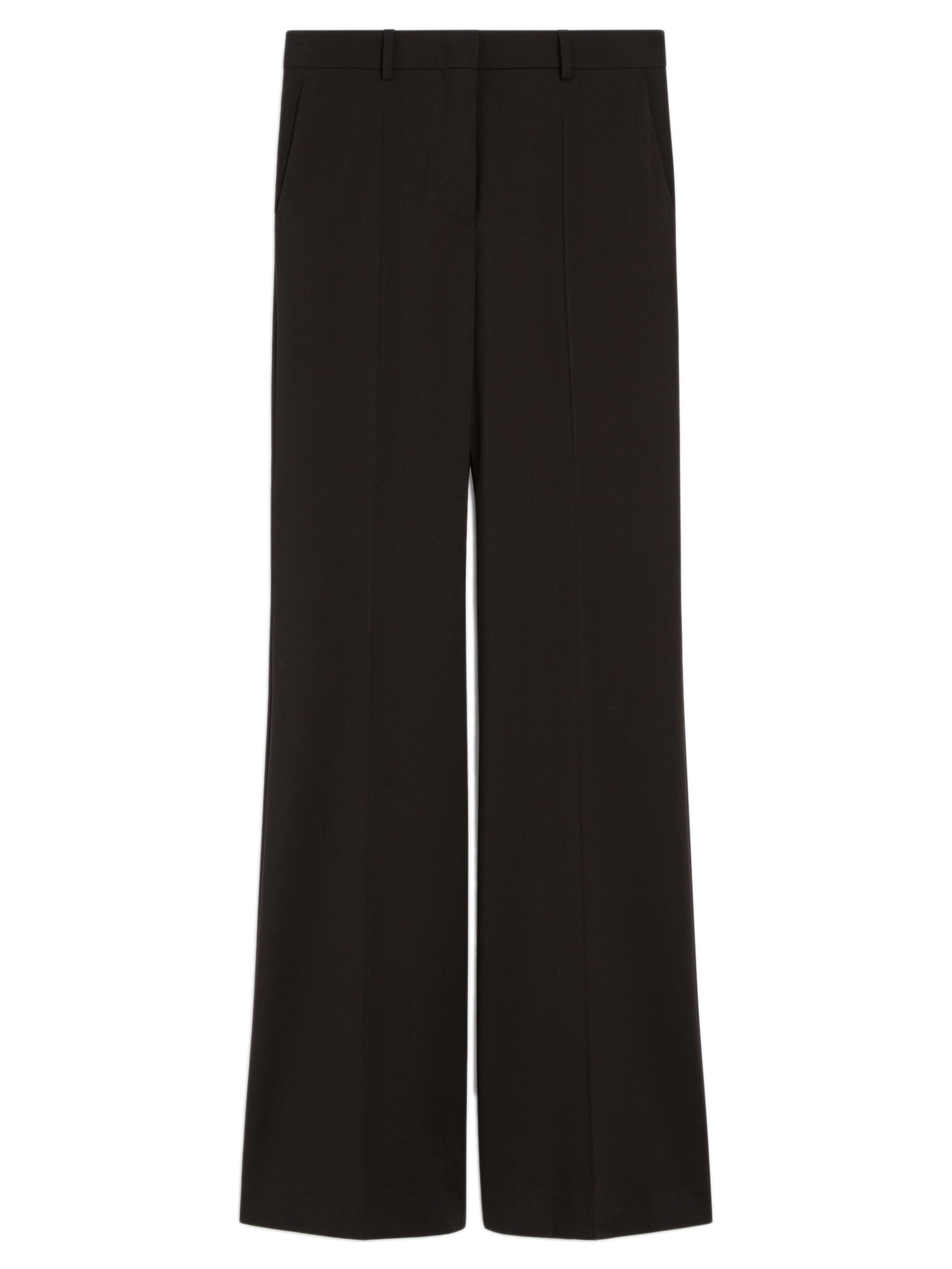 MAX MARA SPORTMAX Flare Trousers in Stretch Wool - Size 40
