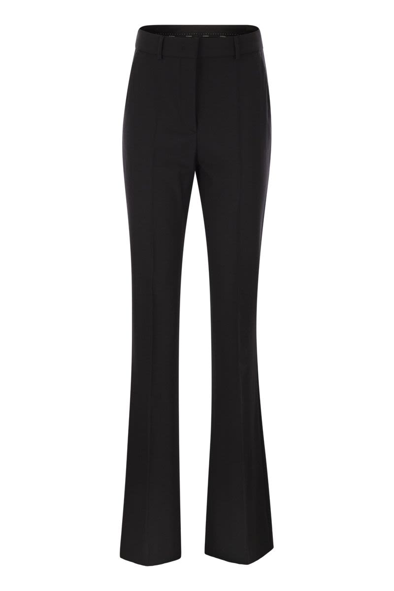 MAX MARA SPORTMAX Fitted Flared Trousers