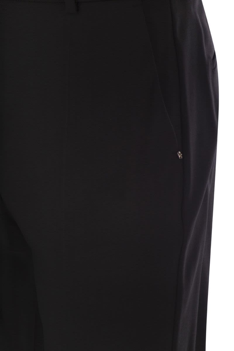 MAX MARA SPORTMAX Fitted Flared Trousers