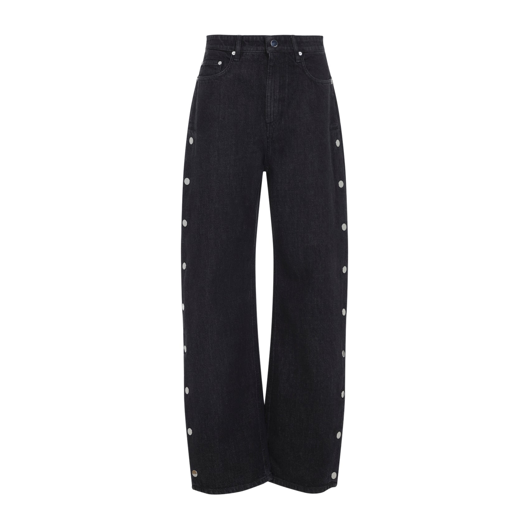 MAX MARA SPORTMAX Snap Detail High-Waisted Jeans - Women’s Fit