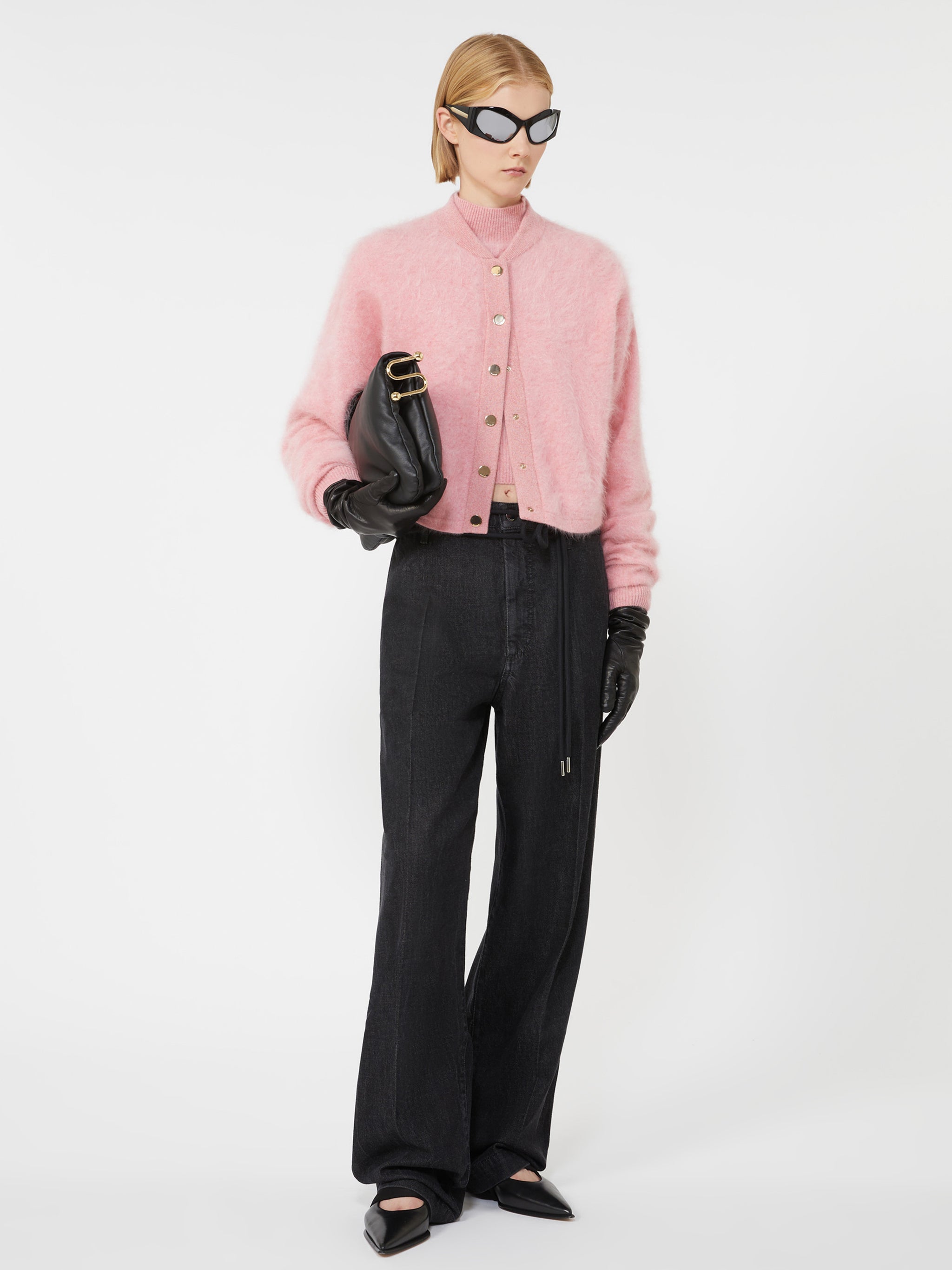 MAX MARA SPORTMAX Relaxed Fit Jeans with Belt