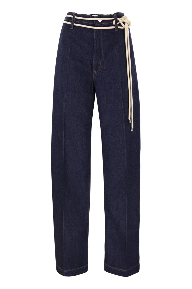 MAX MARA SPORTMAX Men's Hybrid Denim Trousers