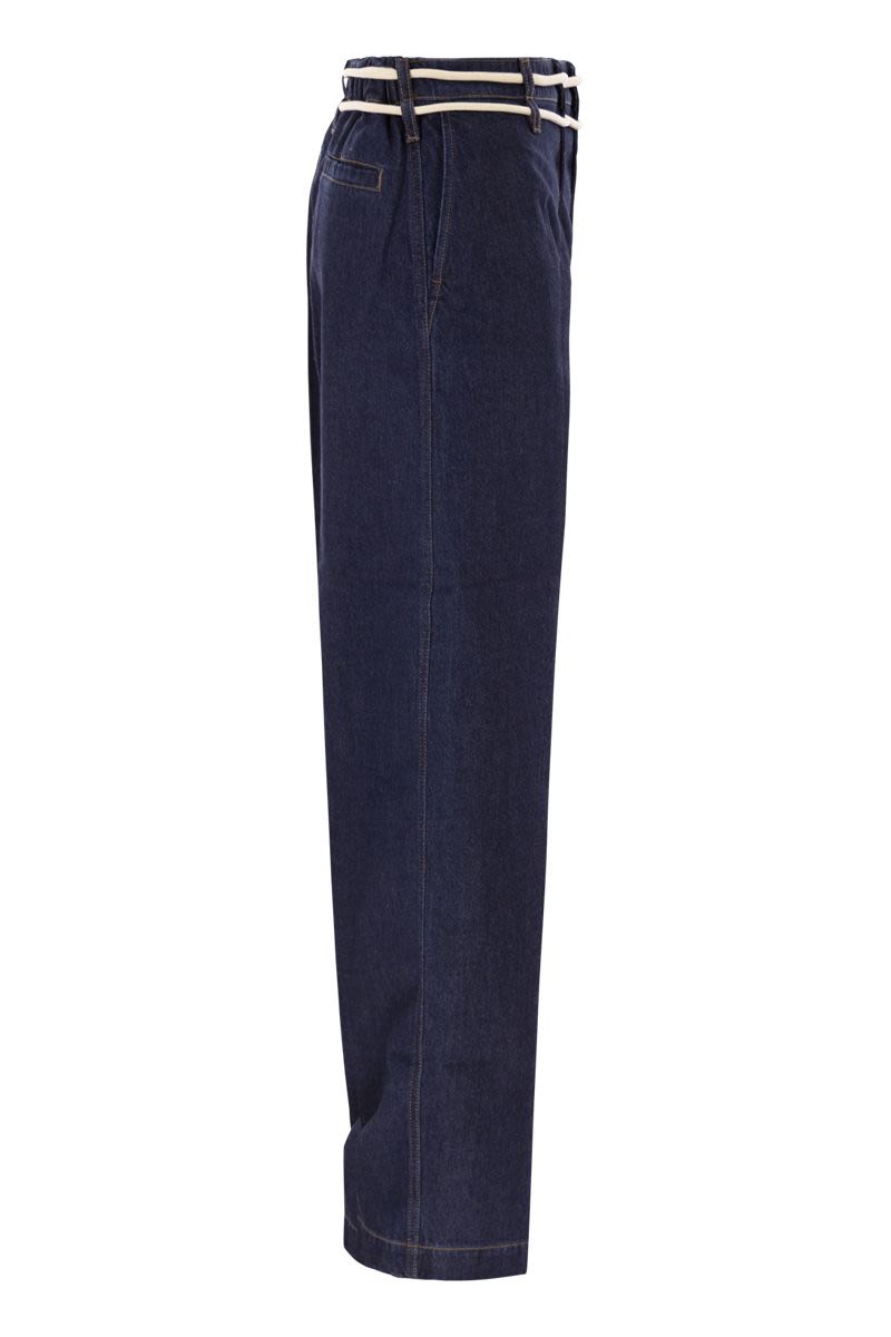 MAX MARA SPORTMAX Men's Hybrid Denim Trousers