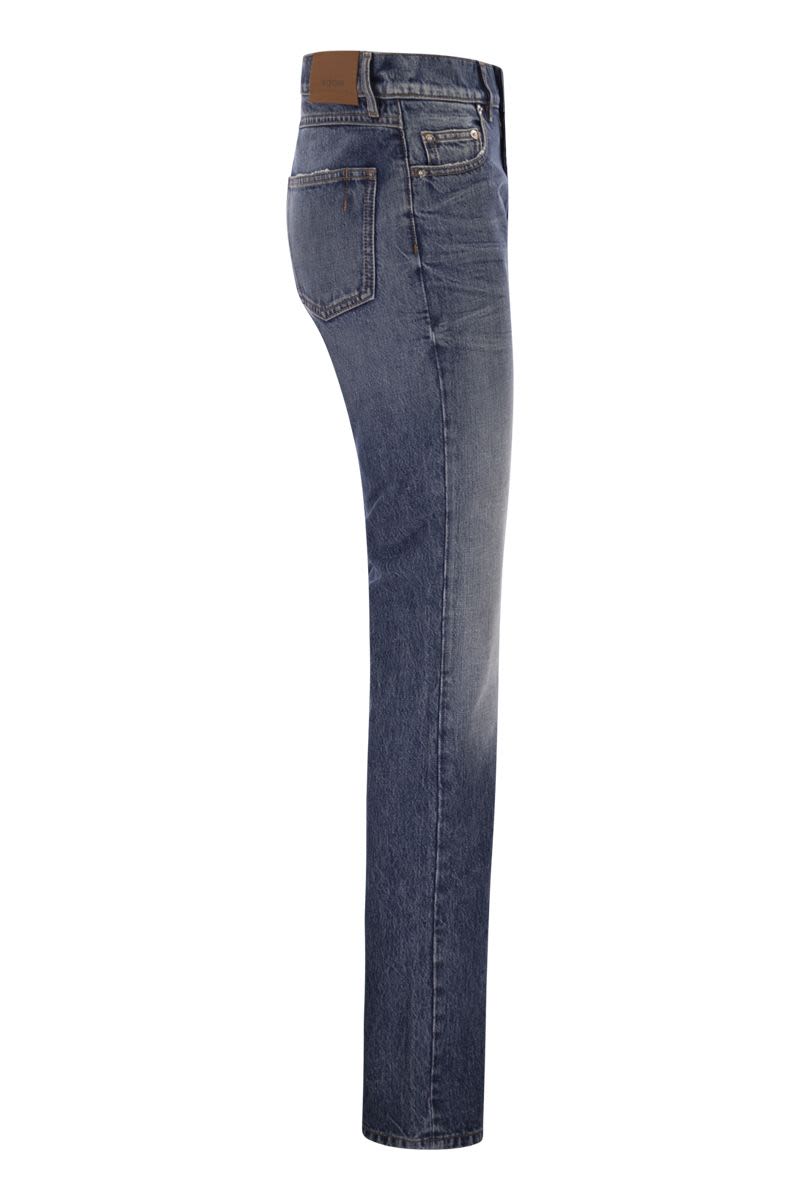 MAX MARA SPORTMAX Low-Waisted Straight Leg Jeans