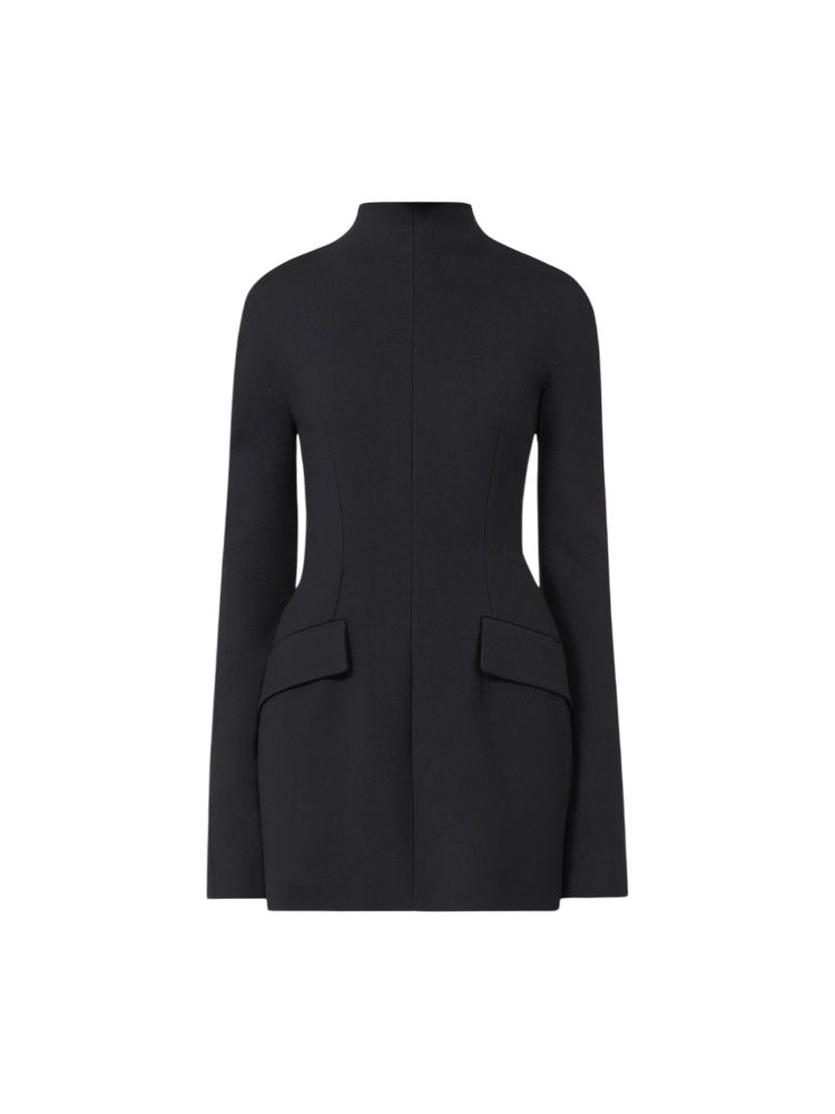 MAX MARA SPORTMAX Fitted Mermaid Silhouette Mini Dress