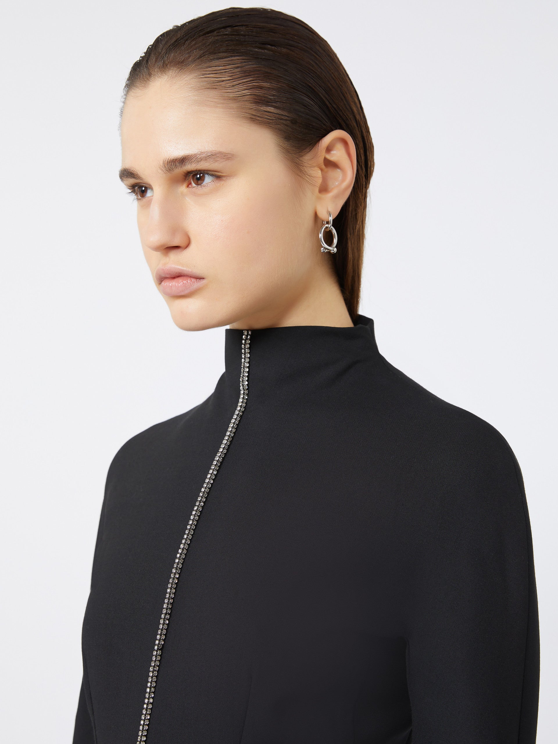 MAX MARA SPORTMAX Slim Waist Dress with Concealed Zip - Size 38