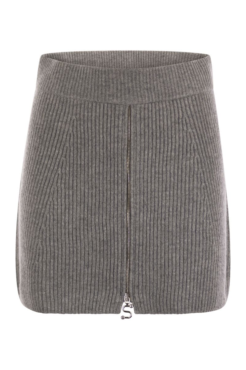 MAX MARA SPORTMAX Essential Mini Wool and Cashmere Skirt