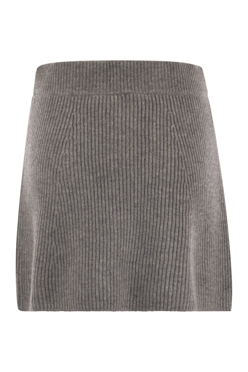 MAX MARA SPORTMAX Essential Mini Wool and Cashmere Skirt