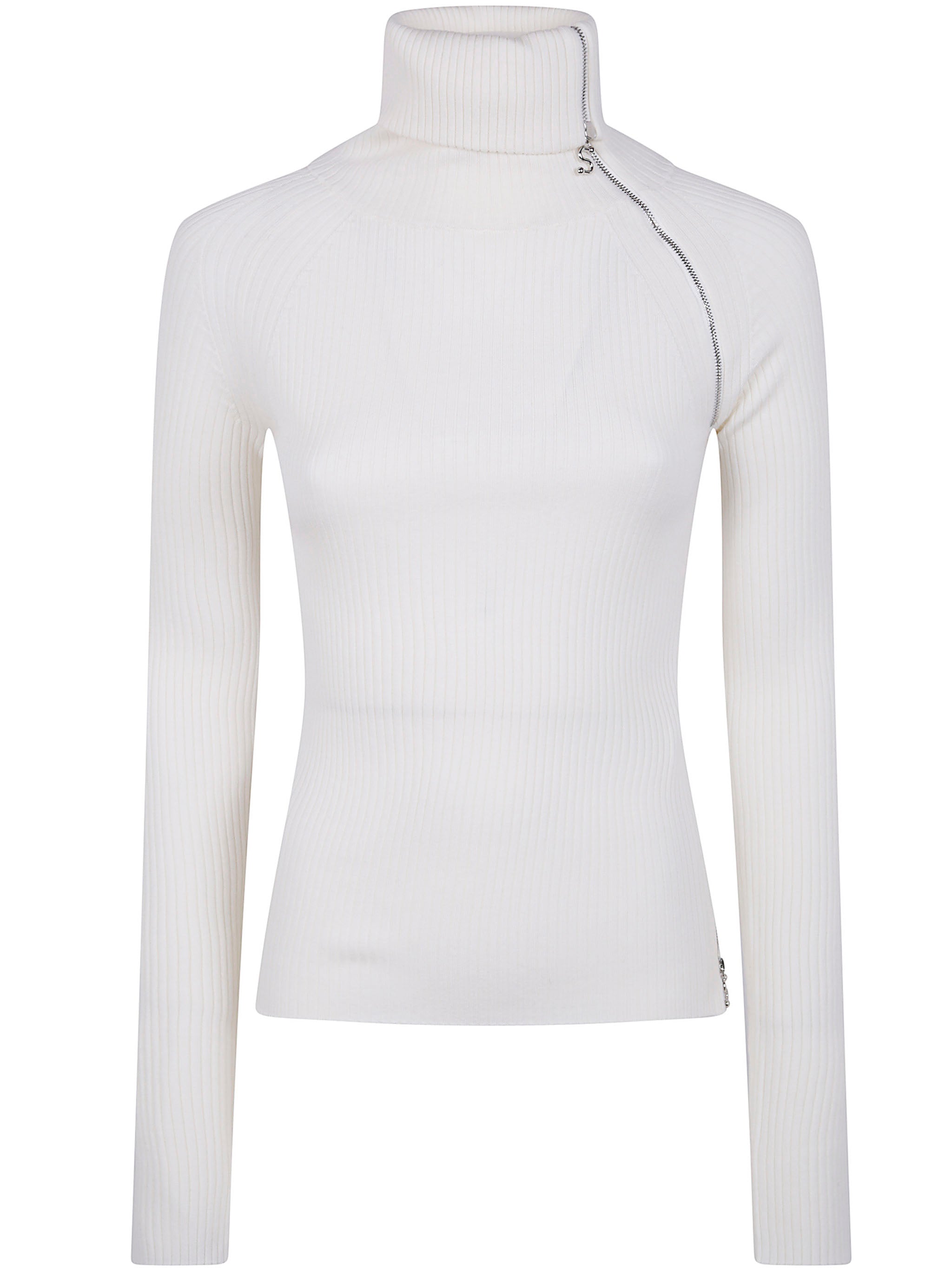 MAX MARA SPORTMAX Asymmetrical Zip Sweater