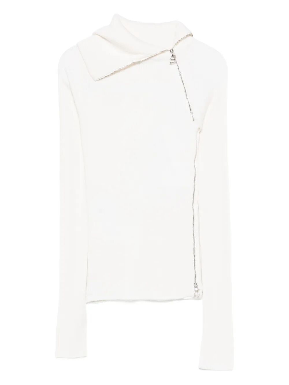 MAX MARA SPORTMAX Asymmetrical Zip Sweater