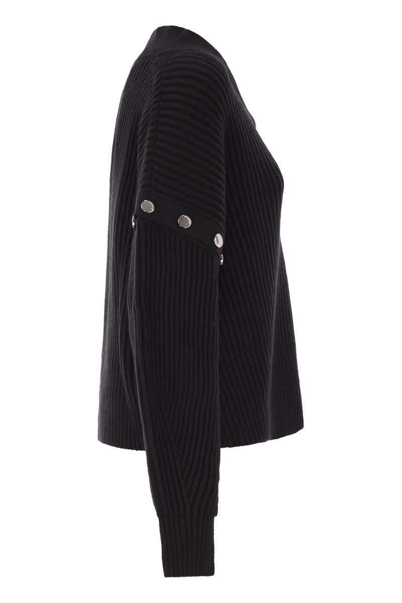 MAX MARA SPORTMAX Oversized Jumper with Detachable Sleeves