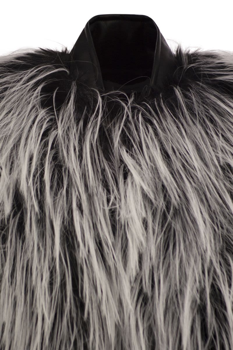 MAX MARA SPORTMAX Oversized Two-Tone Jacket - Size S