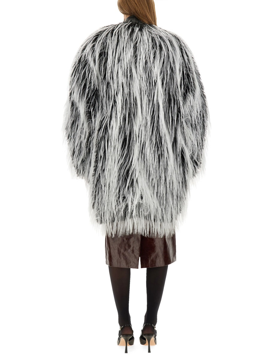 MAX MARA SPORTMAX Eco-Fur Jacket for Women - Size S