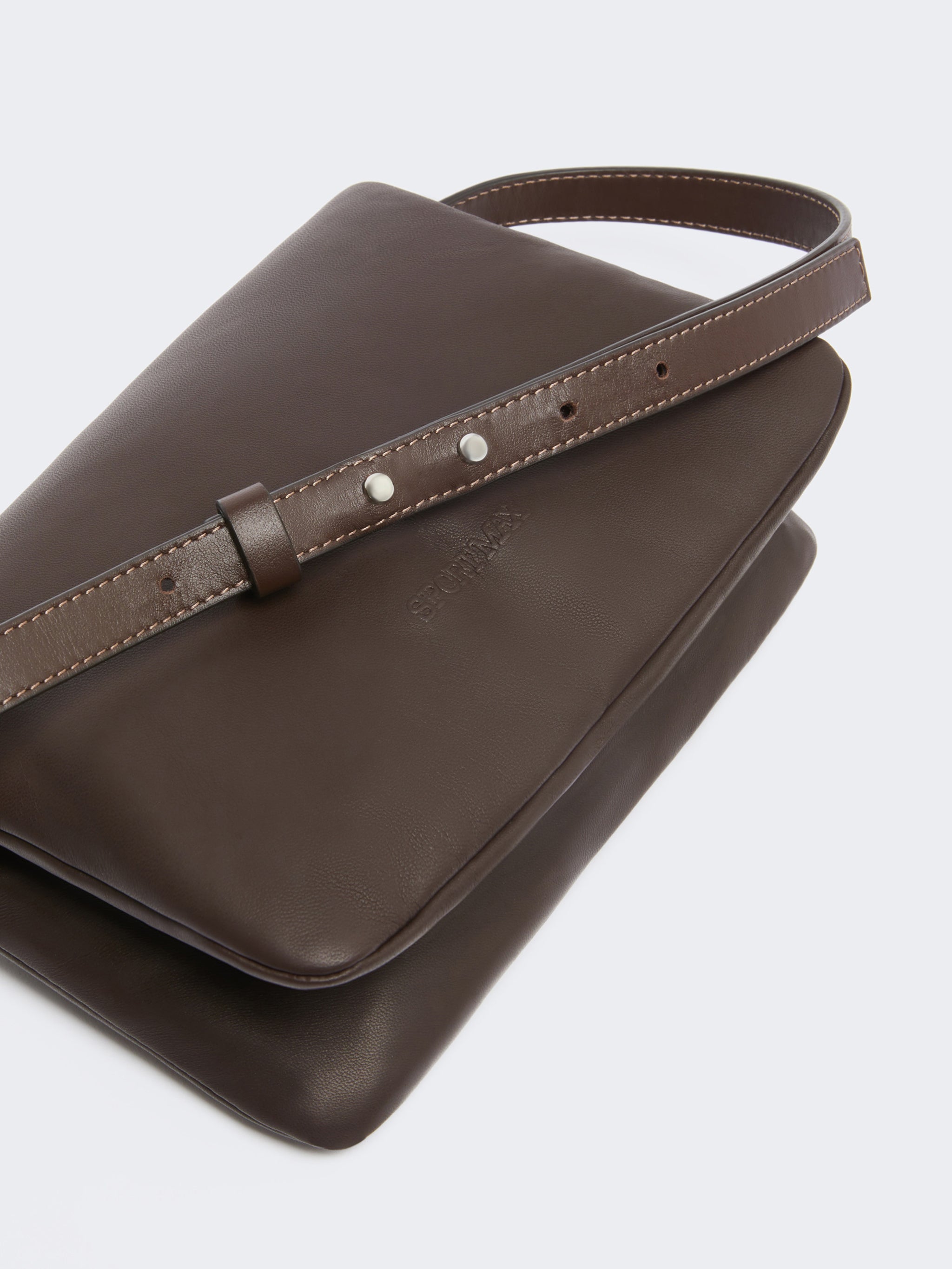 MAX MARA SPORTMAX Mini Soffy Handbag in Padded Nappa Leather