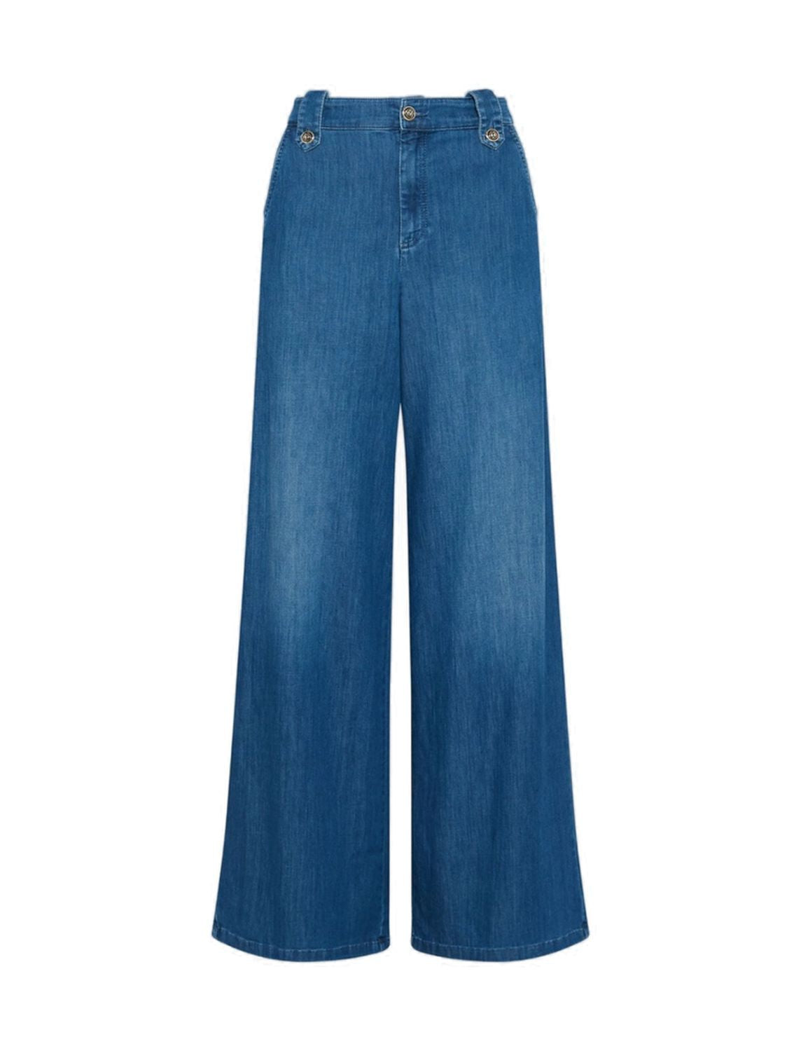 MARELLA High-Waisted Denim Trouser - FW25 Collection