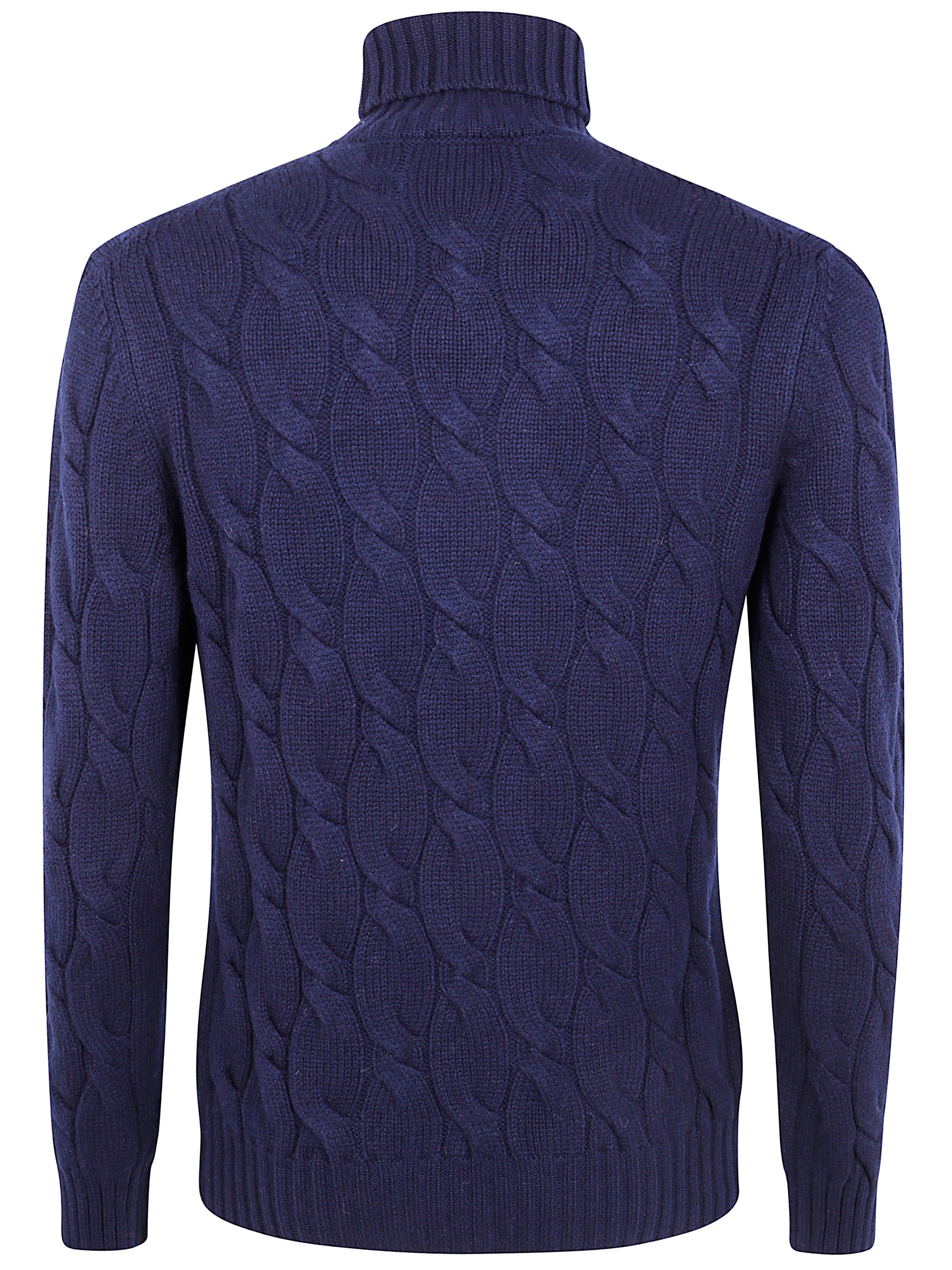 BARBA Napoli Men's Turtle Neck Sweater