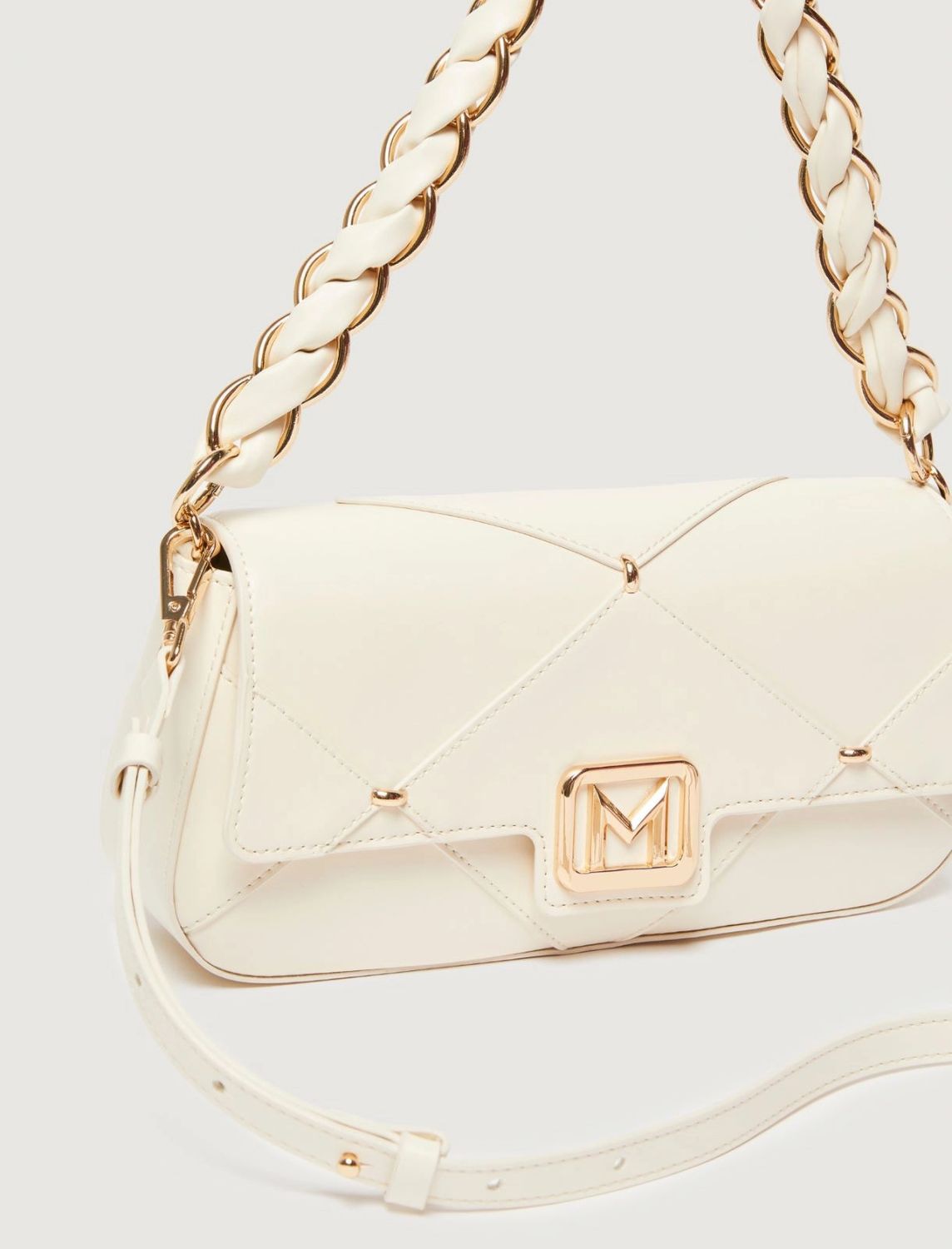 MARELLA Mini Handbag with Polyurethane Coating