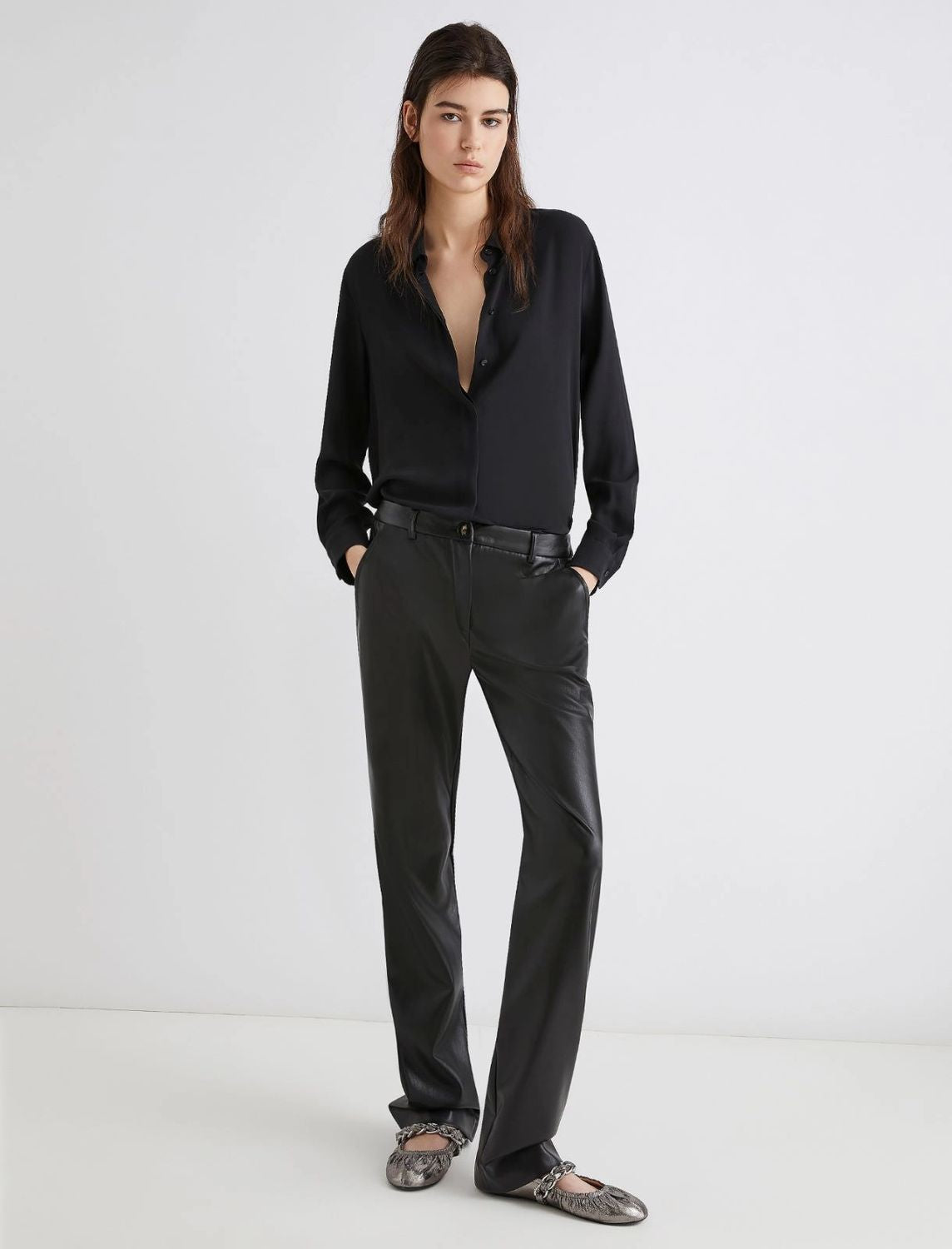MARELLA Chic High-Waisted Trouser