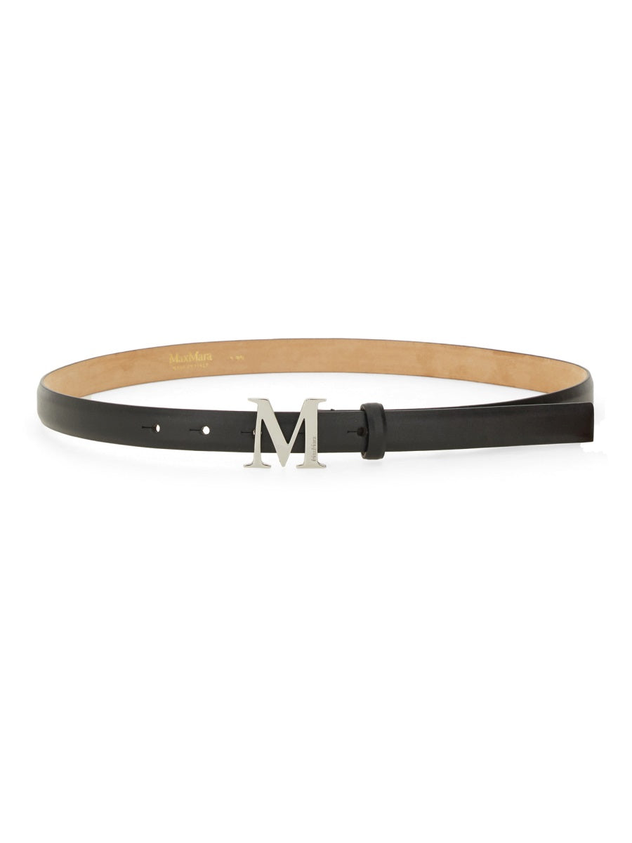 MAX MARA Premium Leather Belt for Women - Fall/Winter 2025