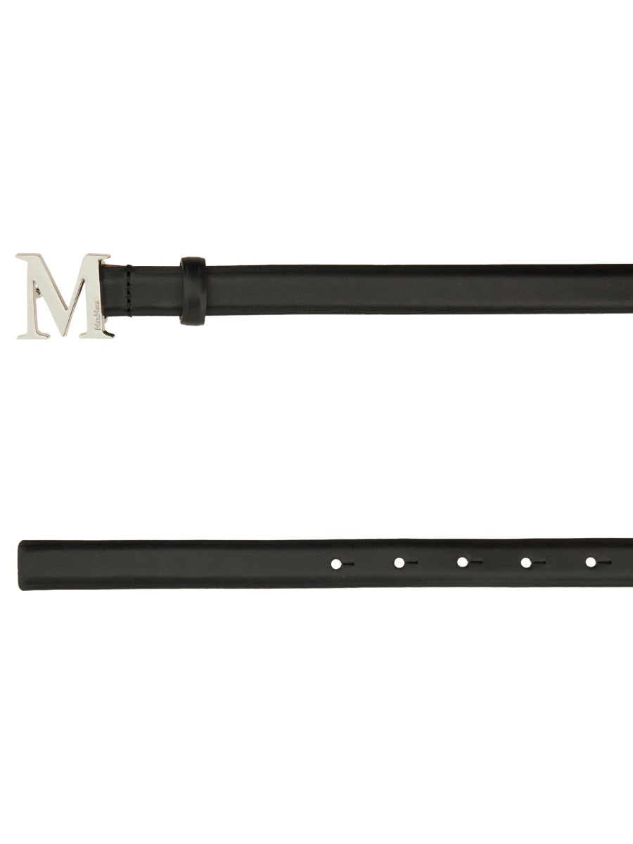 MAX MARA Premium Leather Belt for Women - Fall/Winter 2025