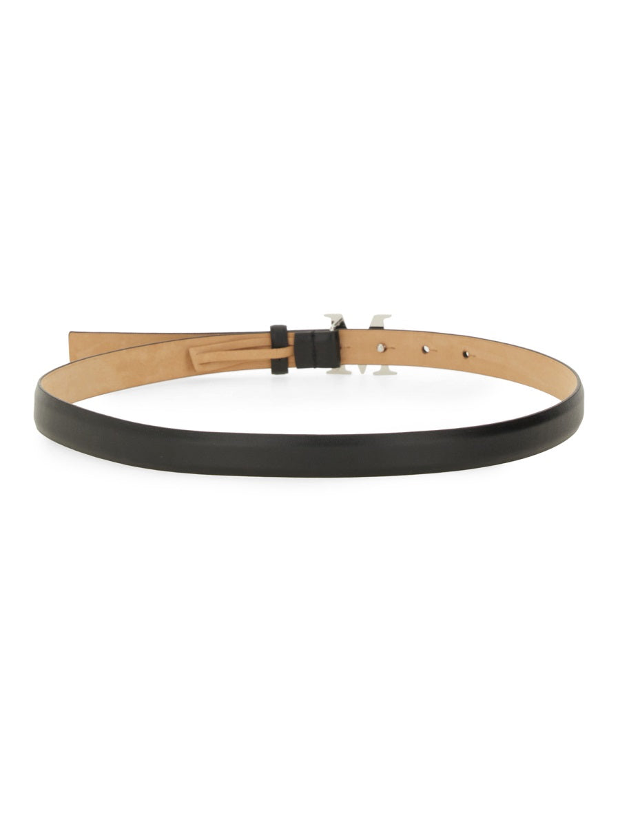 MAX MARA Premium Leather Belt for Women - Fall/Winter 2025