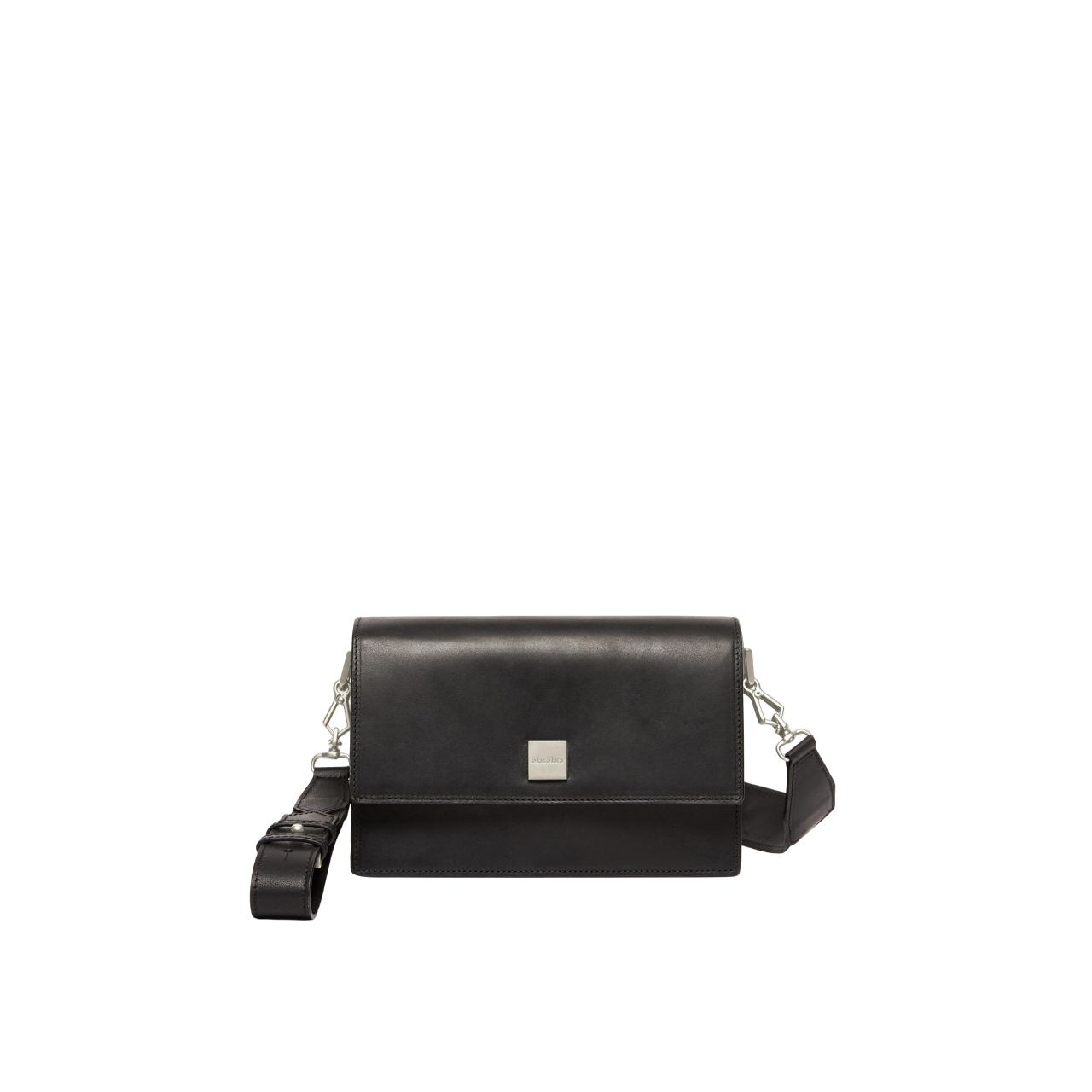MAX MARA Mini Leather Crossbody Handbag - Rectangular Shape