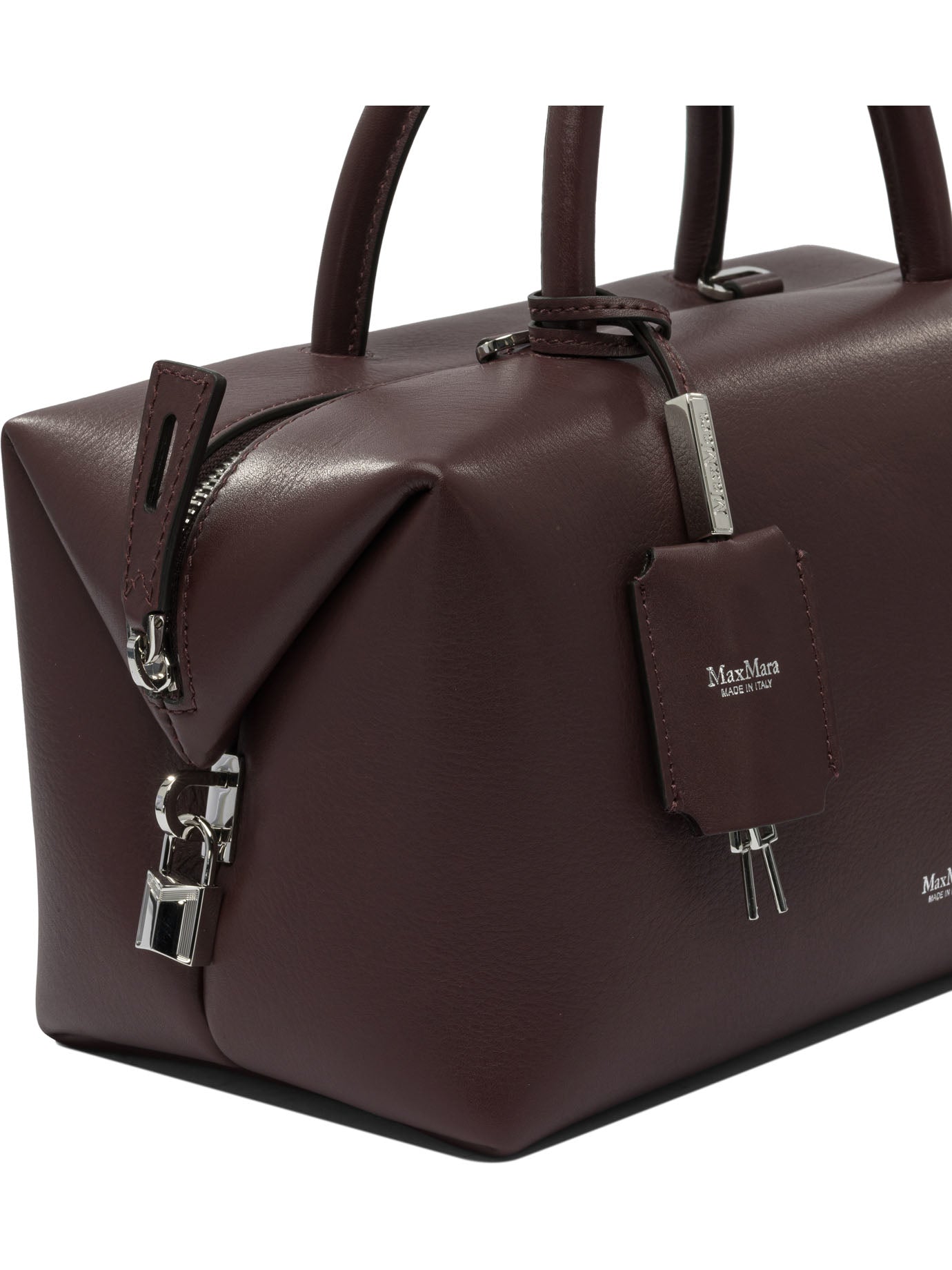 MAX MARA Luxurious Cow Leather Handbag
