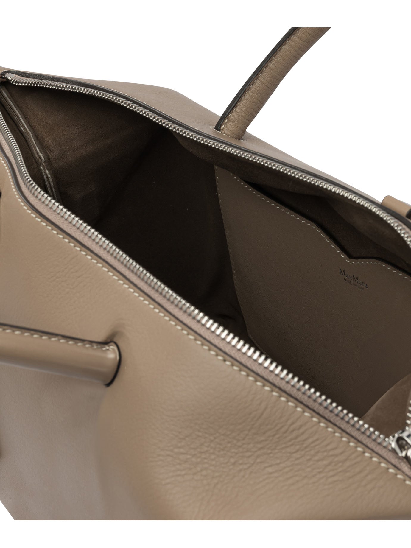 MAX MARA Elegant Satchel Handbag with Magnetic Closure