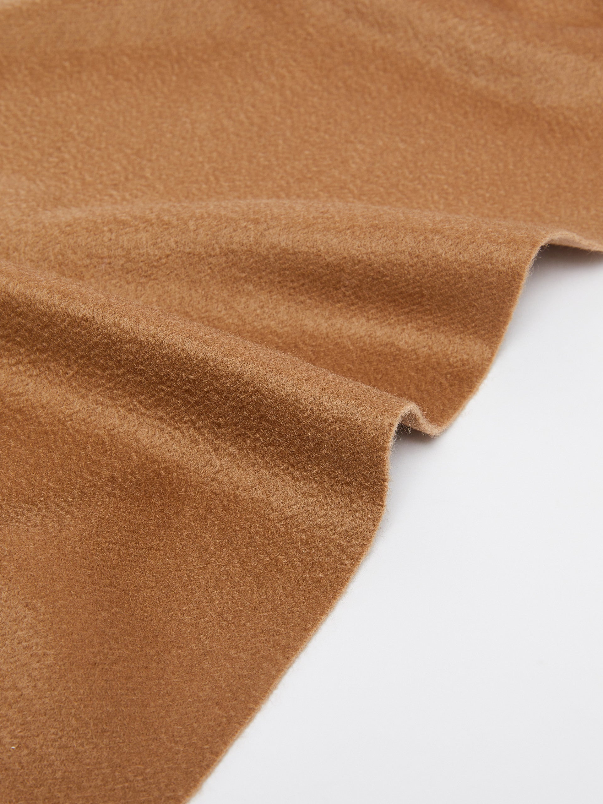 MAX MARA Cashmere Stole with Monogram Embroidery - 28 x 206 cm