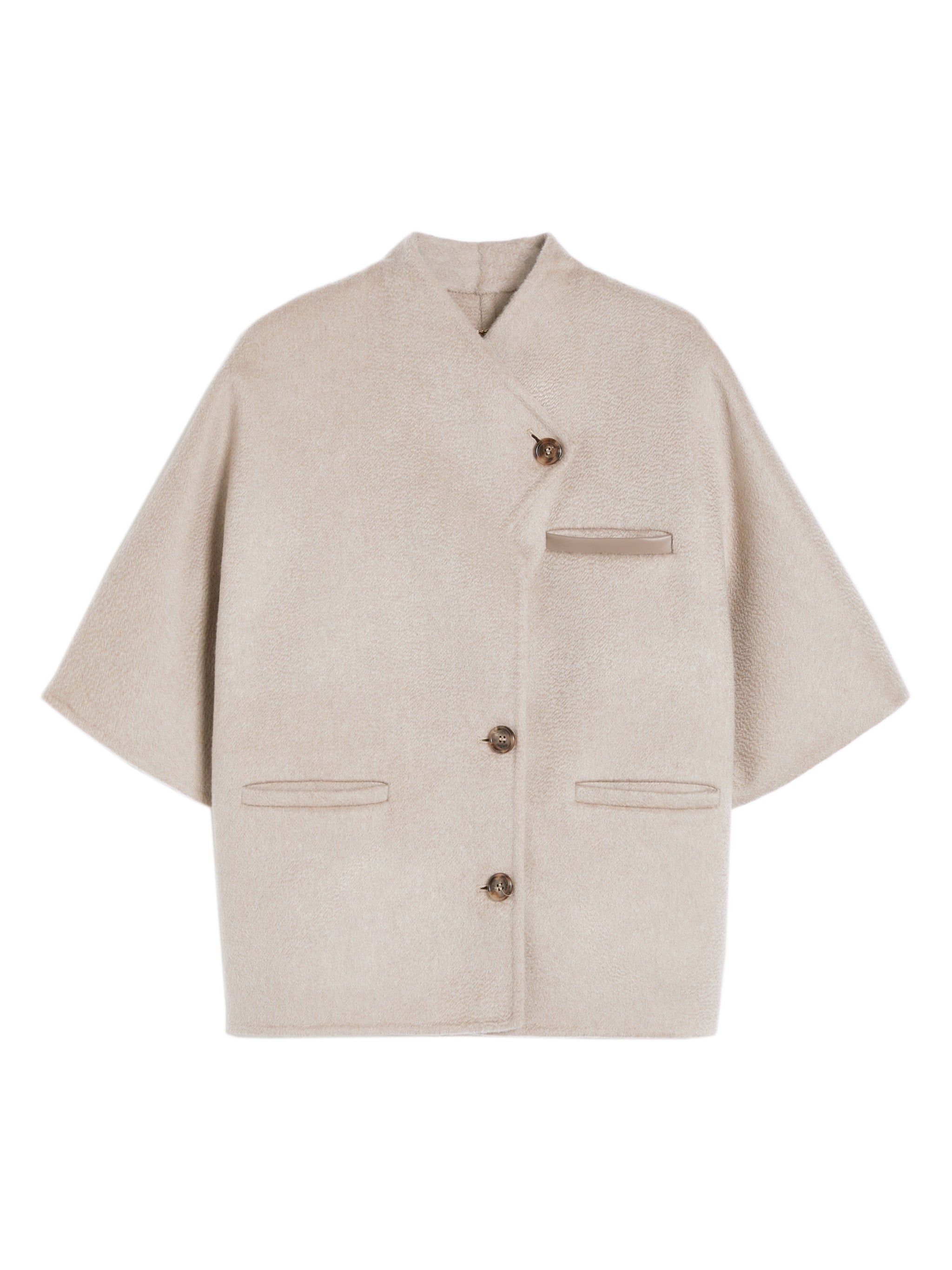 MAX MARA Long Cropped Cape for Women - Size S/M