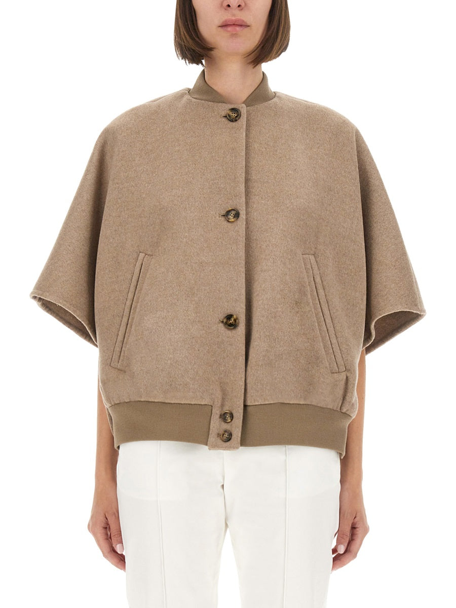 MAX MARA Elegant Cashmere Jacket - Size SM