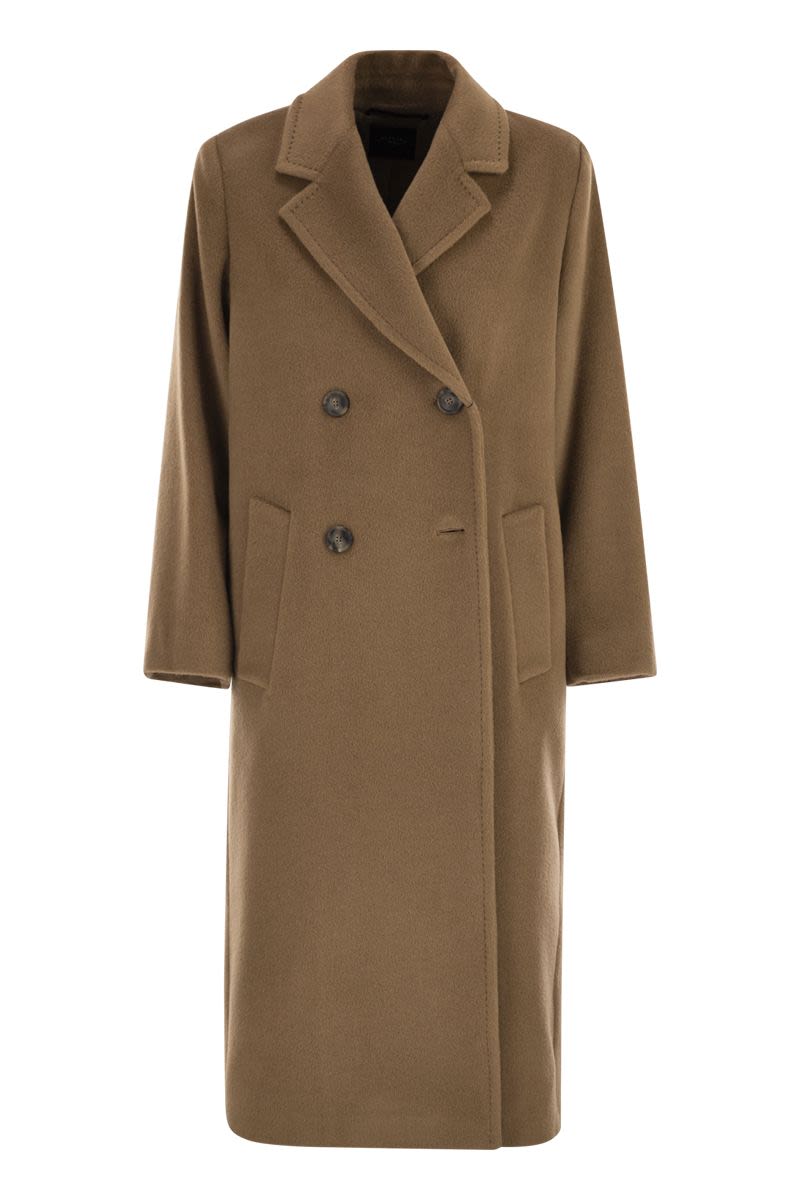 WEEKEND MAX MARA Double-Breasted Wool and Alpaca Blend Jacket
