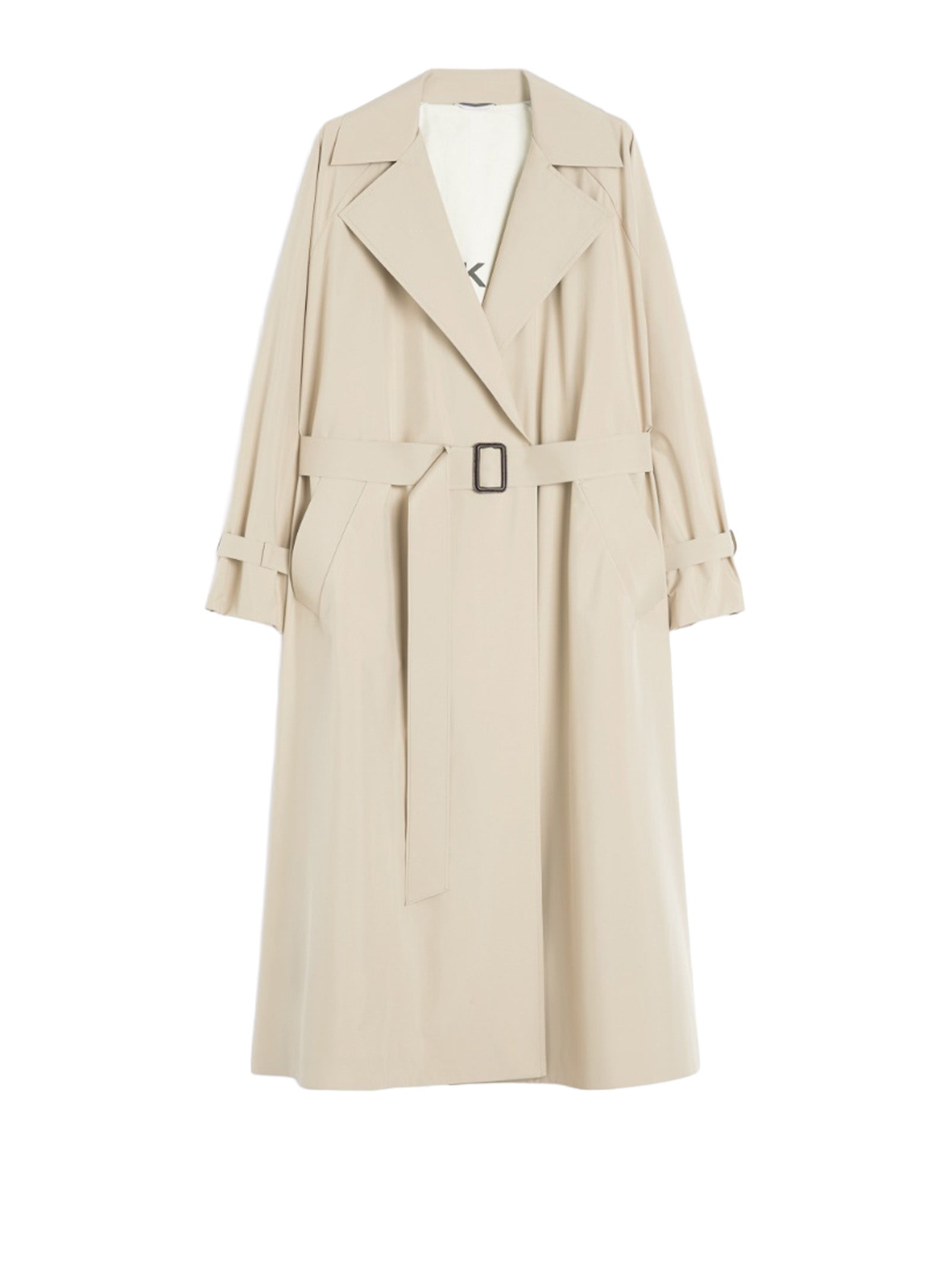 WEEKEND MAX MARA Waterproof Long Jacket with Belt