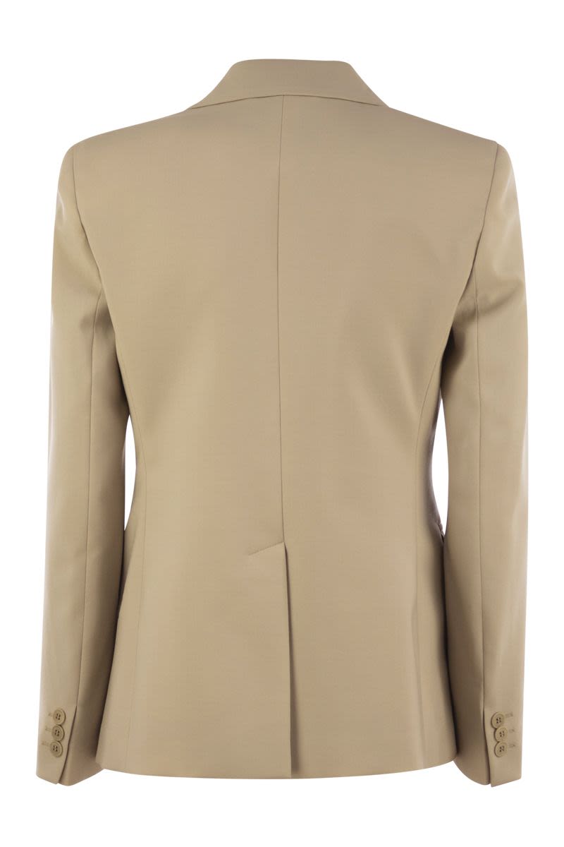 WEEKEND MAX MARA Natural Stretch Wool Blazer - Women