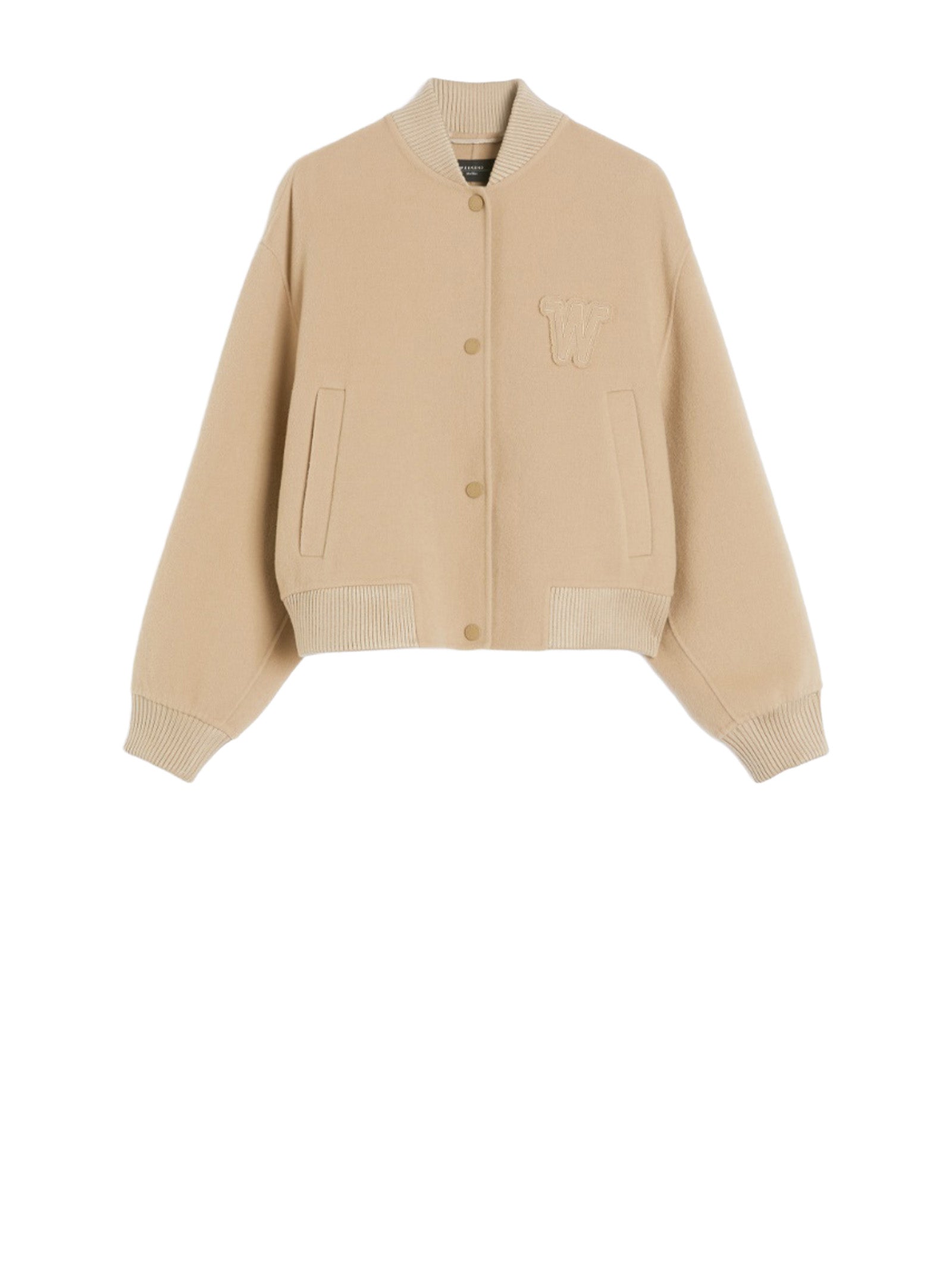 WEEKEND MAX MARA Wool Blend Bomber Jacket for Women - FW25