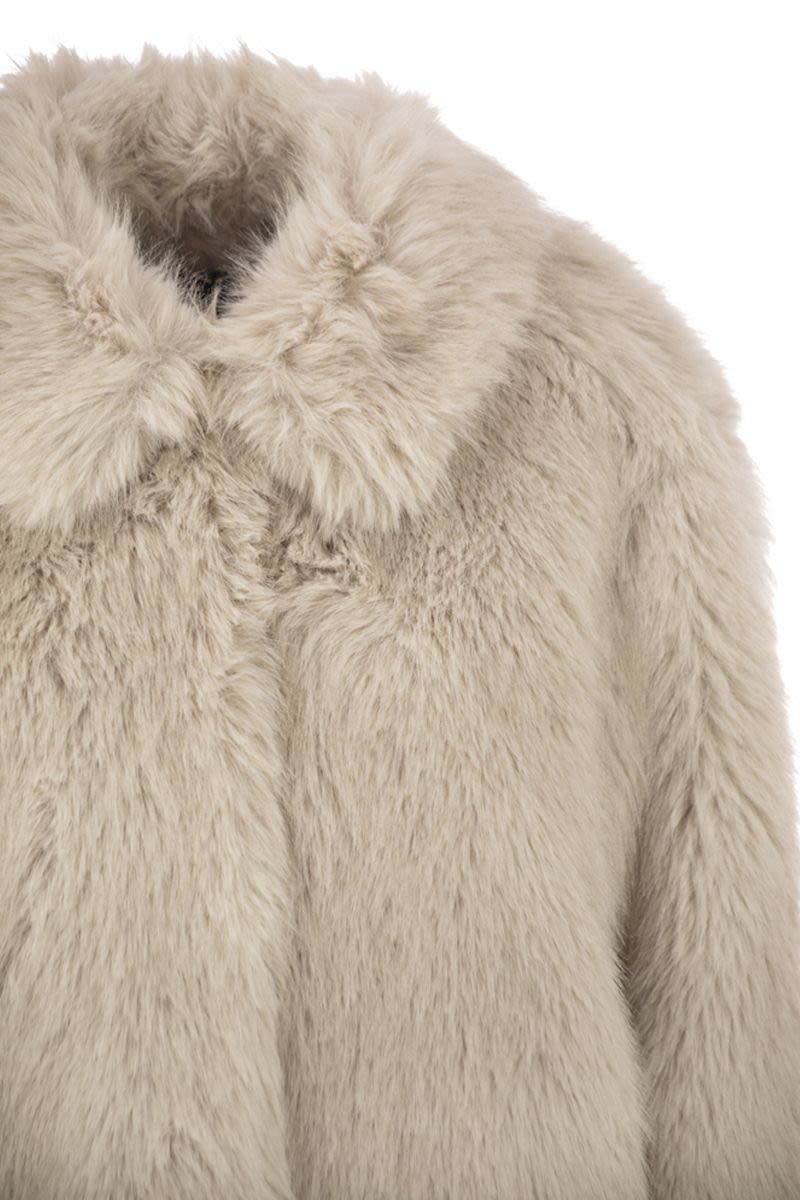 WEEKEND MAX MARA Soft-Effect Crop Jacket for Women