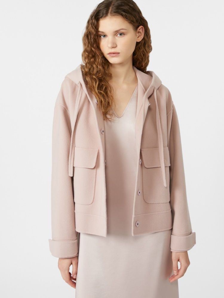 WEEKEND MAX MARA Sporty Cropped Hooded Jacket