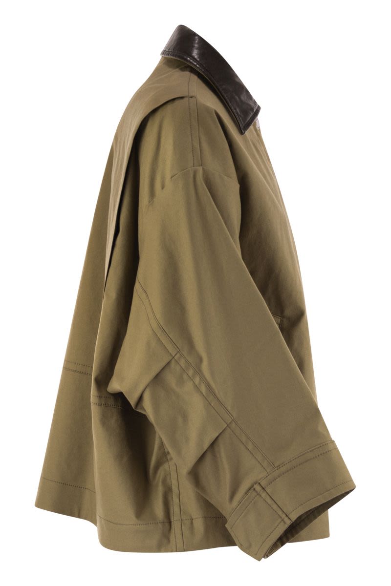 WEEKEND MAX MARA Water-Repellent Cotton Jacket for Women