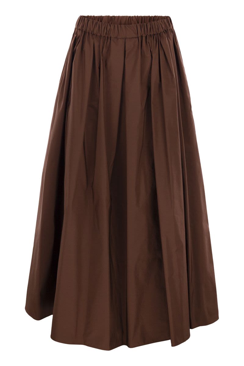 WEEKEND MAX MARA Long Taffeta Skirt