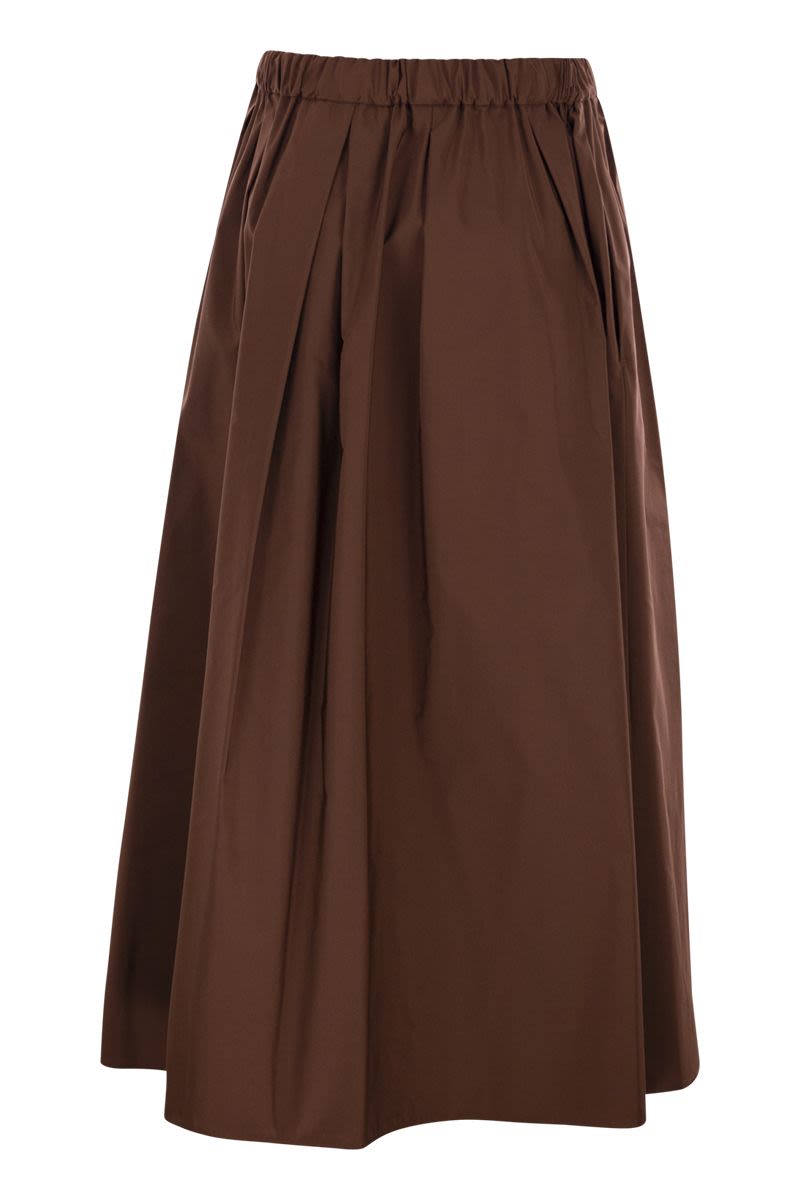 WEEKEND MAX MARA Long Taffeta Skirt
