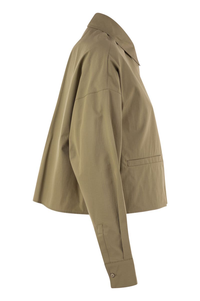 WEEKEND MAX MARA Heavyweight Cotton Boxy Shirt