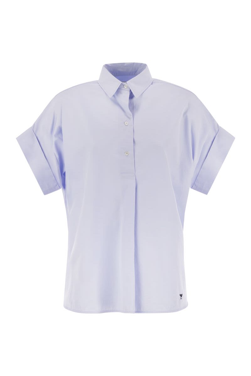 WEEKEND MAX MARA Straight Cotton Poplin Shirt - Women’s