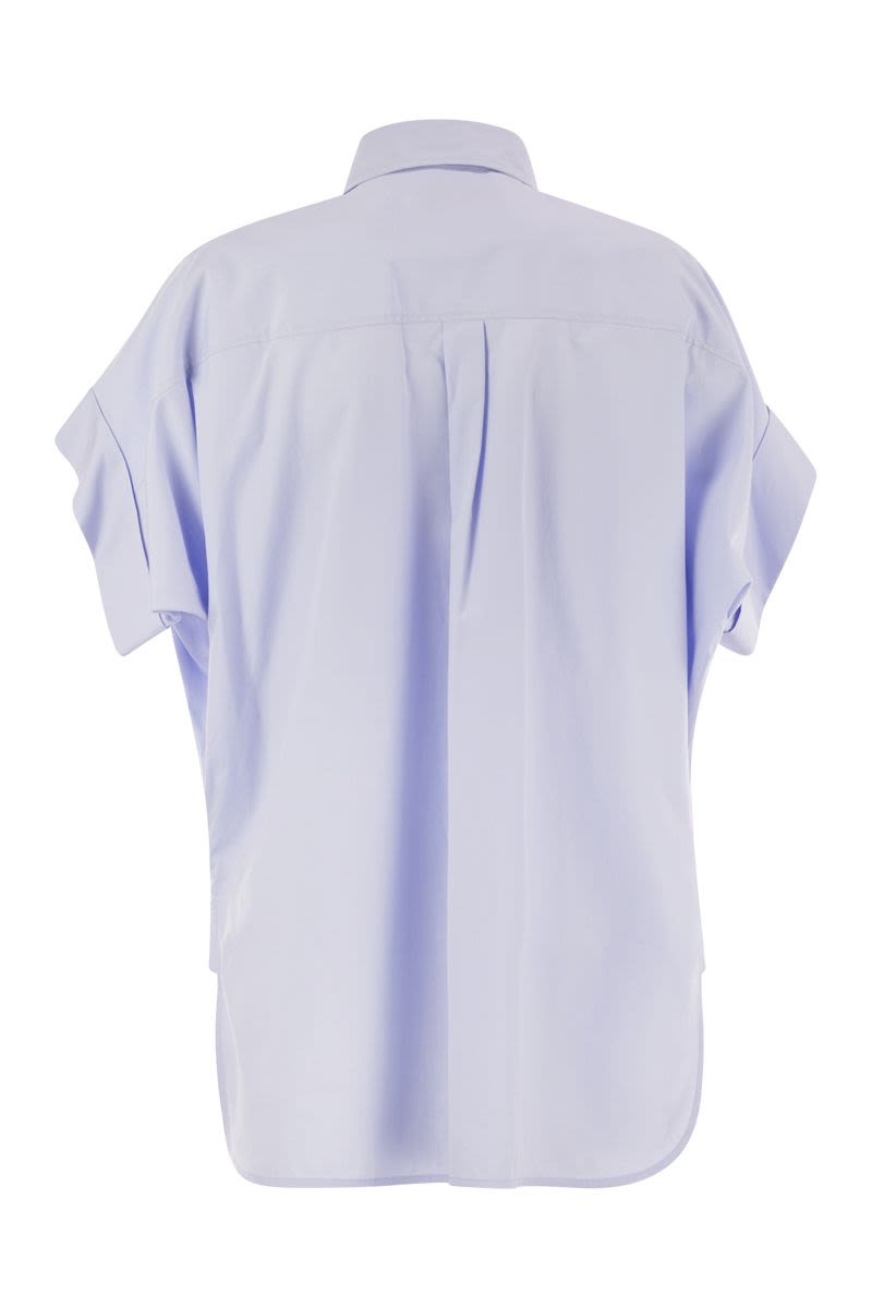 WEEKEND MAX MARA Straight Cotton Poplin Shirt - Women’s