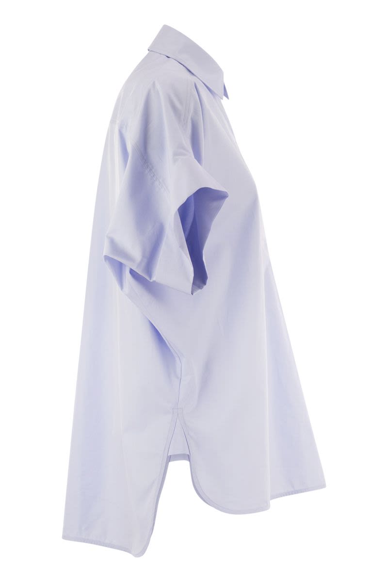 WEEKEND MAX MARA Straight Cotton Poplin Shirt - Women’s