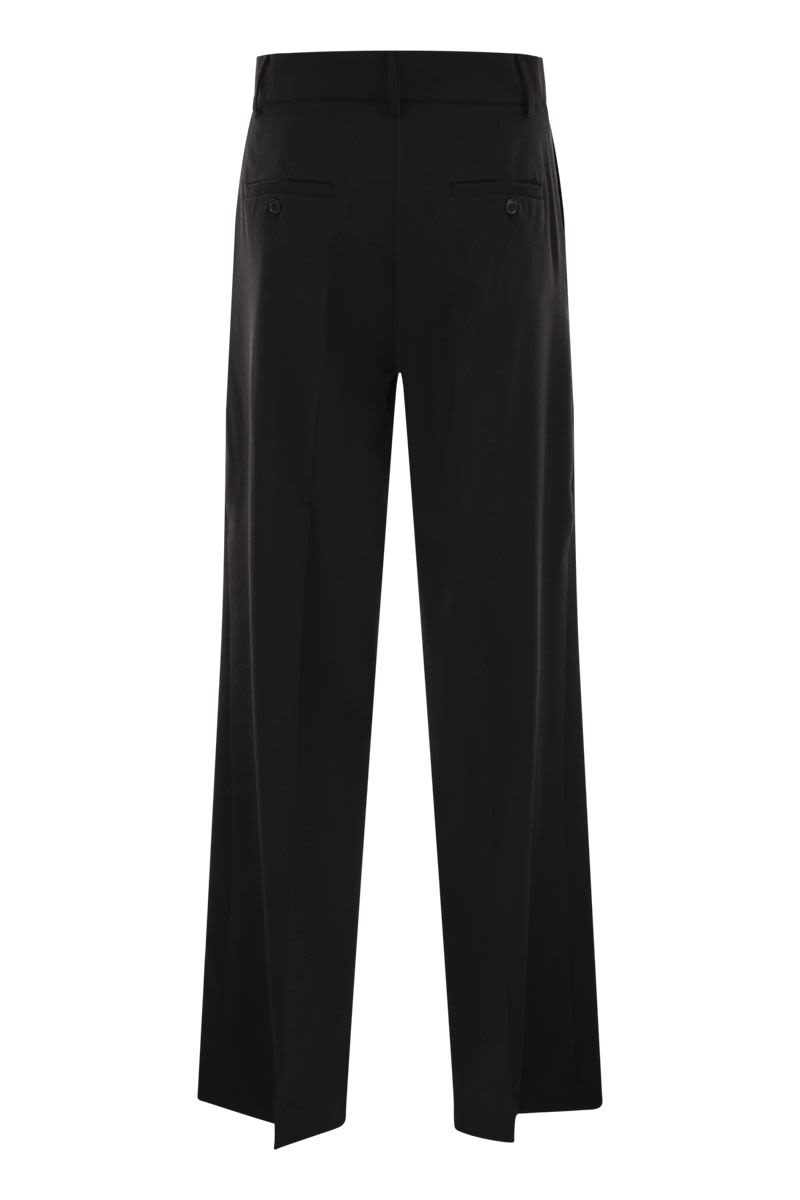 WEEKEND MAX MARA Wide-Leg Wool Palazzo Trousers